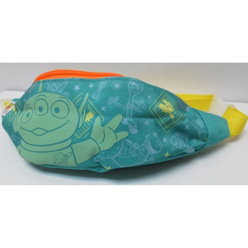 Disney Parks Toy Story Land Alien Kids Fanny Pack buckle clip belt bag teal